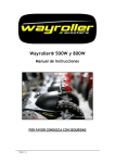 Wayroller® 500W y 800W