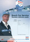 Folleto - Bosch Car Service