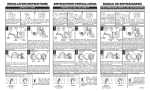installation instructions instructions d`installation manual de