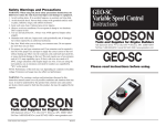GEO-SC - Goodson Tools and Supplies