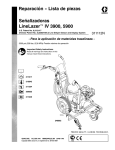 311112N LineLazer IV 3900, 5900, Airless Line Striper, Repair/Parts