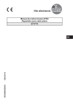 ES Manual de instrucciones ATEX Repartidor para cable plano