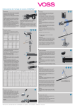 Instrucciones de montaje de racores VOSSRingM