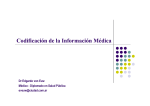 Codificación de la Información Médica