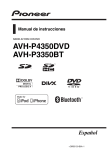 AVH-P4350DVD AVH-P3350BT