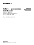 Motores / generadores de inducción