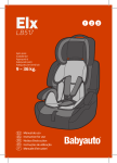 9 - 36 kg. - Babyauto Seguridad Infantil