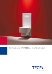 Terminal para WC TECElux: el WC del futuro