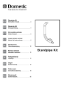 600346037 Dometic standpipe kit manual