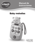 Baby melodías Manual de Instrucciones