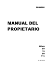 v Ver manual. - TOHATSU Fueraborda