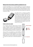 Descargar manual de instrucciones pendrive grabador de voz