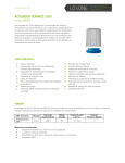 ACTUADOR TÉRMICO 230V