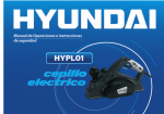 Cepillo HYPL01 - Hyundai Power Products