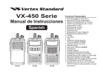 VX-450_OM ES - Vertex Standard
