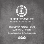 TELÉMETRO DIGITAL LÁSER COMPACTO RX® -1200i