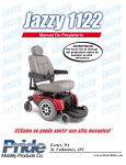 Jazzy 1122 - Pride Mobility Products