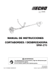 MANUAL DE INSTRUCCIONES CORTABORDES / DESBROZADORA