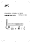 GRABADORA HDD & BLU-RAY DISC SR