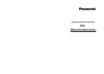 Manual de Instrucciones ST4 de Panasonic