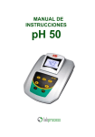 MANUAL DE INSTRUCCIONES pH 50 _ESP