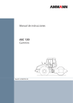 Manual de instrucciones - ASC 120 Cummins Tier 1 - es