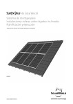 de SolarWorld Sistema de montaje para