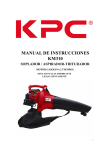 manual de instrucciones km310 soplador / aspirador