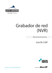 Manual de instrucciones - Grabador de red NVR IDIS