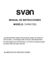 manual de instrucciones microondas svmw720g