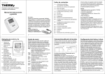 Manual de instrucciones y garantía