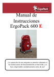 Manual de Instrucciones ErgoPack 600 E