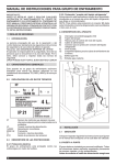 MANUAL DE INSTRUCCIONES PARA GRUPO DE ENFRIAMIENTO