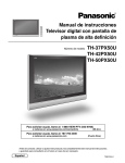 Manual de instrucciones Televisor digital con pantalla