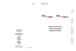 Manual de instrucciones Manual de instruções Manuale di istruzioni