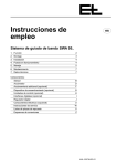 Instrucciones de empleo