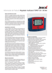 Información de Producto Regulador multicanal - Lutz