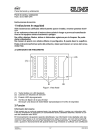 1 Indicaciones de seguridad 2 Estructura del mecanismo 3 Función