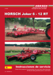 Joker 6-12 RT - Horsch Maschinen GmbH