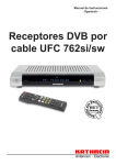 9363237, Manual de instrucciones Receptores DVB por