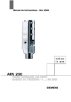 Manual de Instrucciones - ARV 200 - RANGO DE