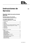 Instrucciones de Servicio