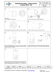 Montaje del motor - Instrucciones Versión PSFN - B5