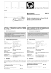 LEYBOLD DIDACTIC GMBH Mode d`emploi 666 213 Instrucciones