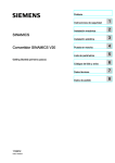 Convertidor SINAMICS V20