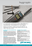 La solución perfecta para identificar y monitorear humedad en