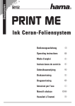 Ink Ceran-Foliensystem