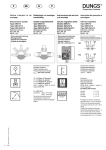 Notice d`emploi et de montage Electrovanne double Type