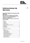 Instrucciones de Servicio