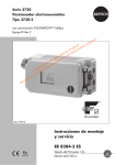 Instrucciones de montaje y servicio EB 8384